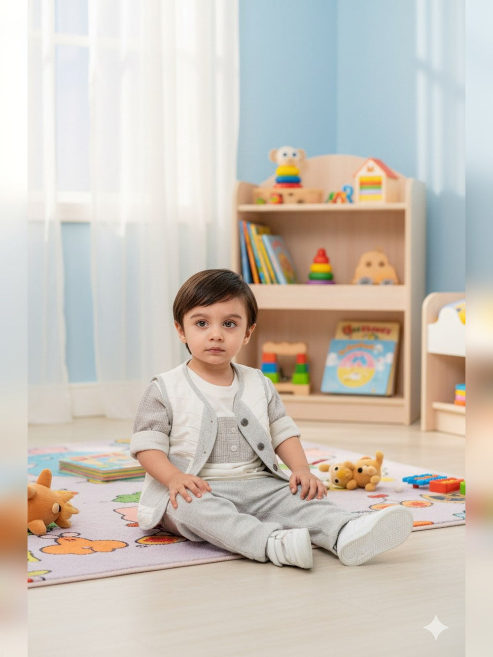 Grey Everyday Play Set - Fabulla Fashion