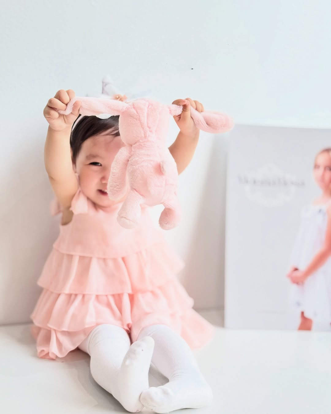 MonaRosa Milano baby Pink Dress